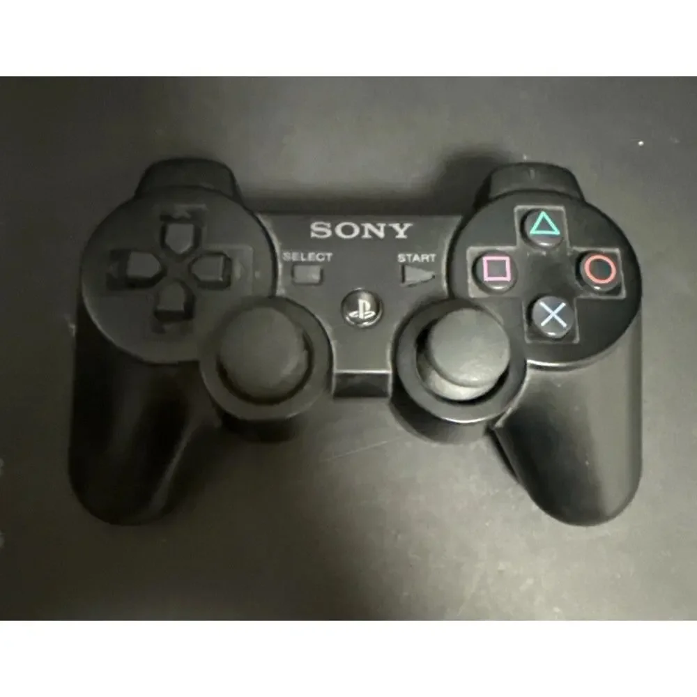 Sony PS3 DualShock 3 Wireless Video Game Controller Black OEM Tested